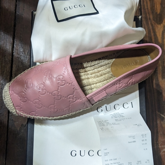 Gucci pink espadrilles, size 36+ - Picture 4 of 12
